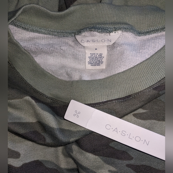 NWT CASLON Women's Camo Print Oversized Sweater Size Medium - Picture 6 of 6
